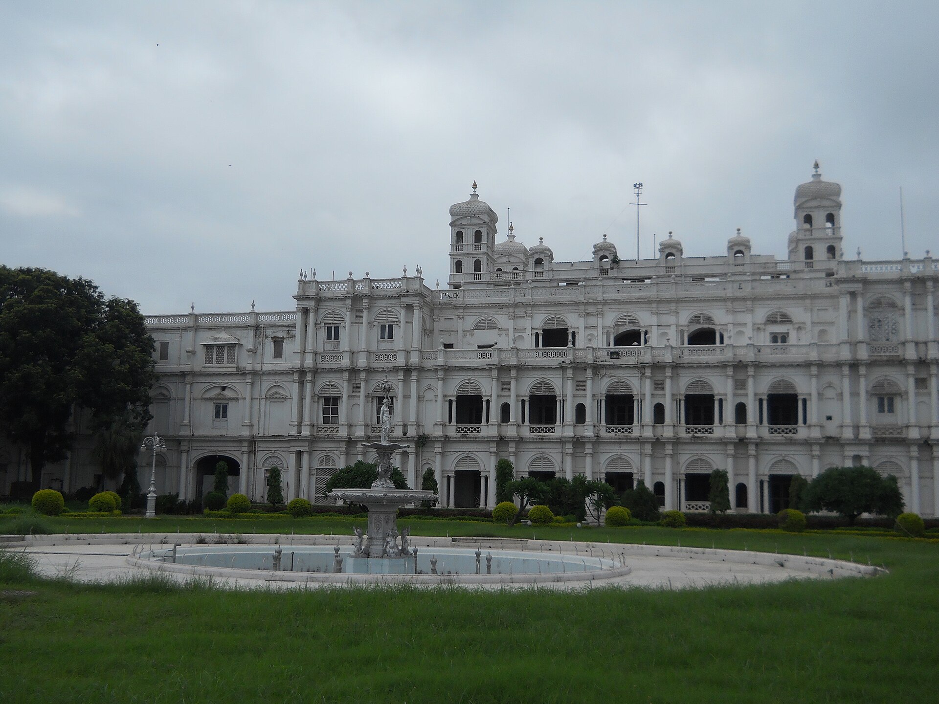 The majestic Jai Vilas Palace in Gwalior, showcasing opulent European architecture